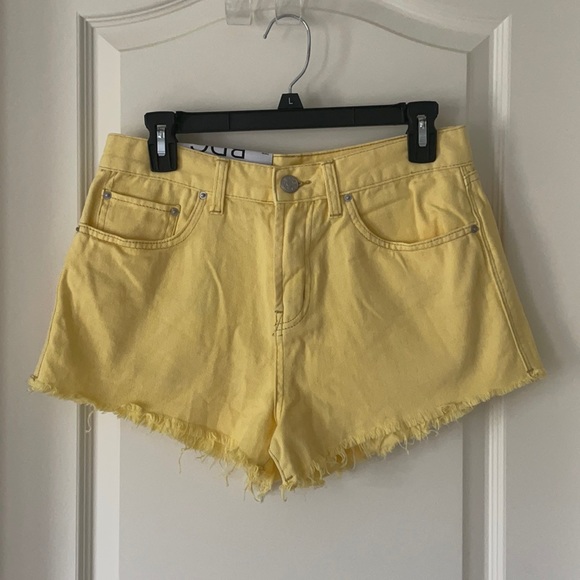 Urban Outfitters Pants - Urban Outfitters BDG yellow jean shorts